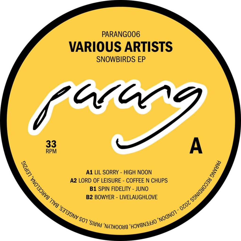 ( PARANG 006 ) Various - Snowbirds EP  (12") Parang Recordings