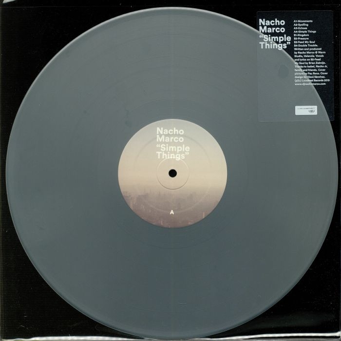 (  LDS 041 ) NACHO MARCO - Simple Things (limited silver vinyl LP) Loudeast