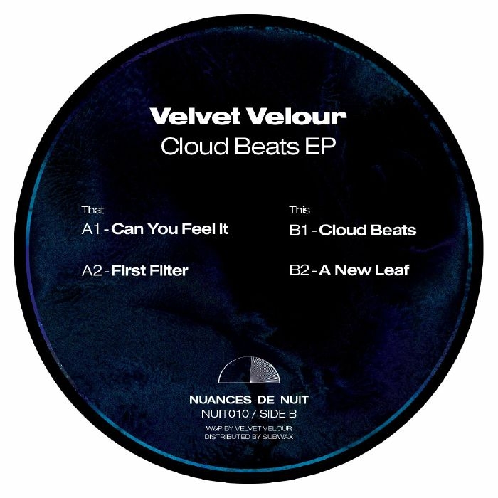 ( NUIT 010 ) VELVET VELOUR - Cloud Beats EP (12") Nuances De Nuit