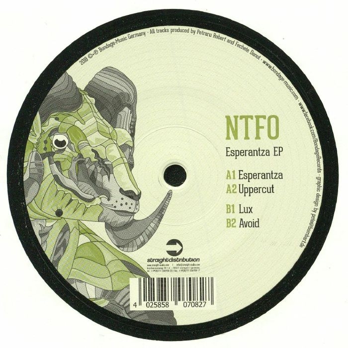 ( BOND 12045 ) NTFO - Esperantza EP (reissue) (heavyweight vinyl 12") Bondage Germany