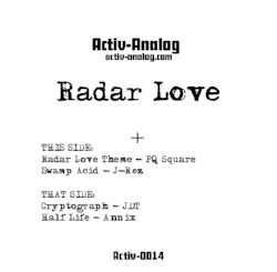 ( ACTIV-0014 ) V/A - Radar Love EP (vinyl 12") Activ analog records