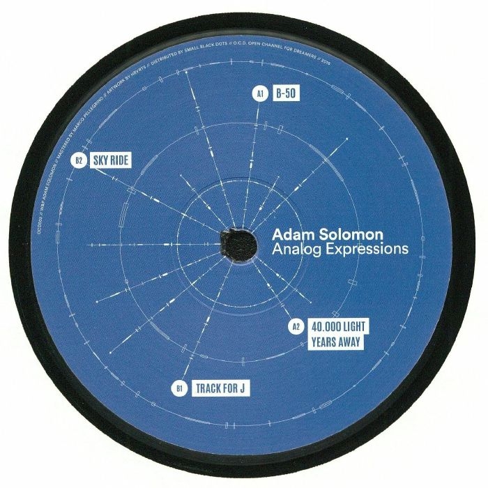 ( OCD 002 ) Adam SOLOMON - Analog Expressions (12") - Open Channel For Dreamers