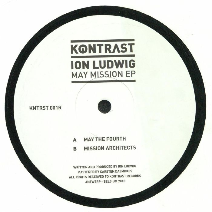 ( KNTRST 001R ) Ion LUDWIG - May Mission EP (12") (1 per customer) Kontrast Music