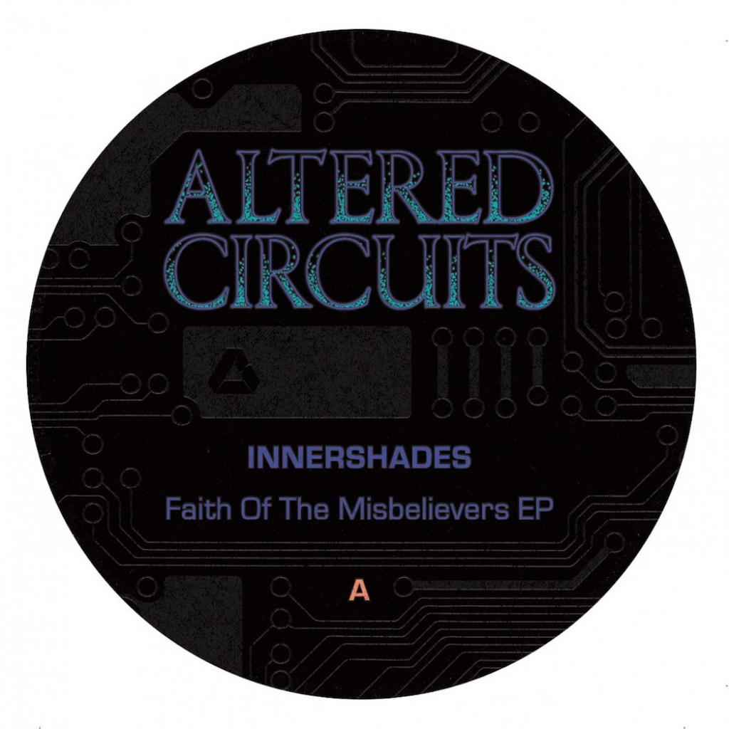 ( ALT 001t ) INNERSHADES - Faith Of Missbelievers EP ( 12" vinyl ) Altered Circuits
