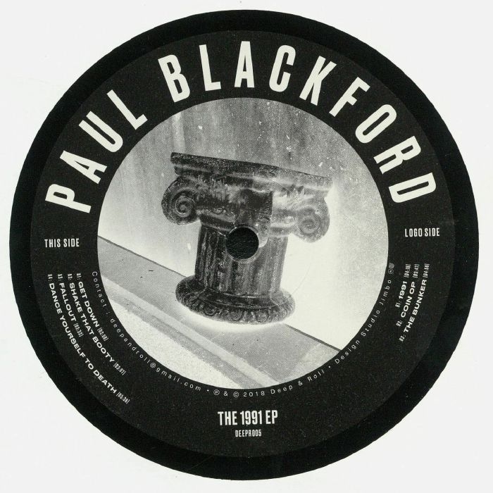 ( DEEPR 005 ) Paul BLACKFORD - The 1991 EP (12") Deep & Roll