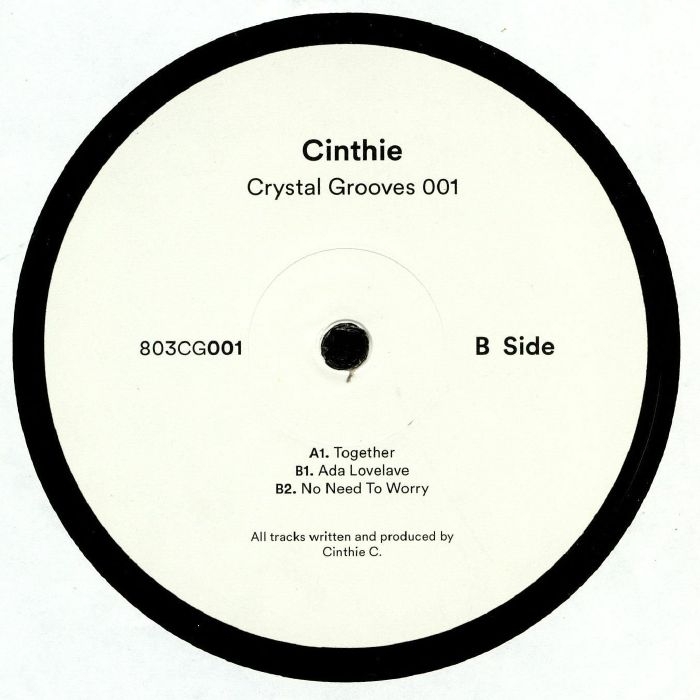 ( 803CG 001 ) CINTHIE - Crystal Grooves 001 (12") 803 Crystalgrooves Germany