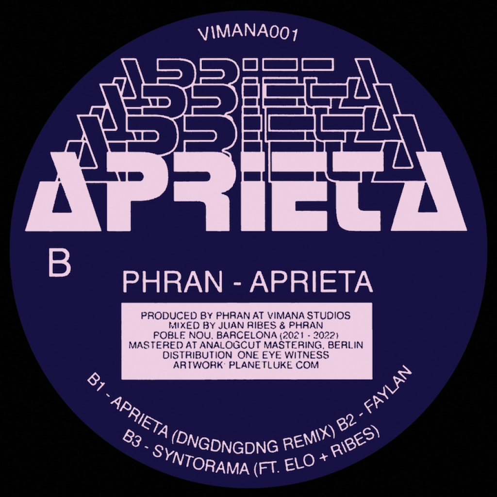 ( VMN 001 ) PHRAN - Aprieta ( 12" ) Vimana