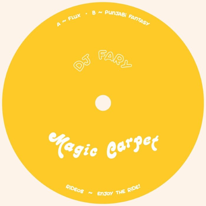 ( RIDE 08 ) DJ FARY - Flux EP (12") Magic Carpet Portugal