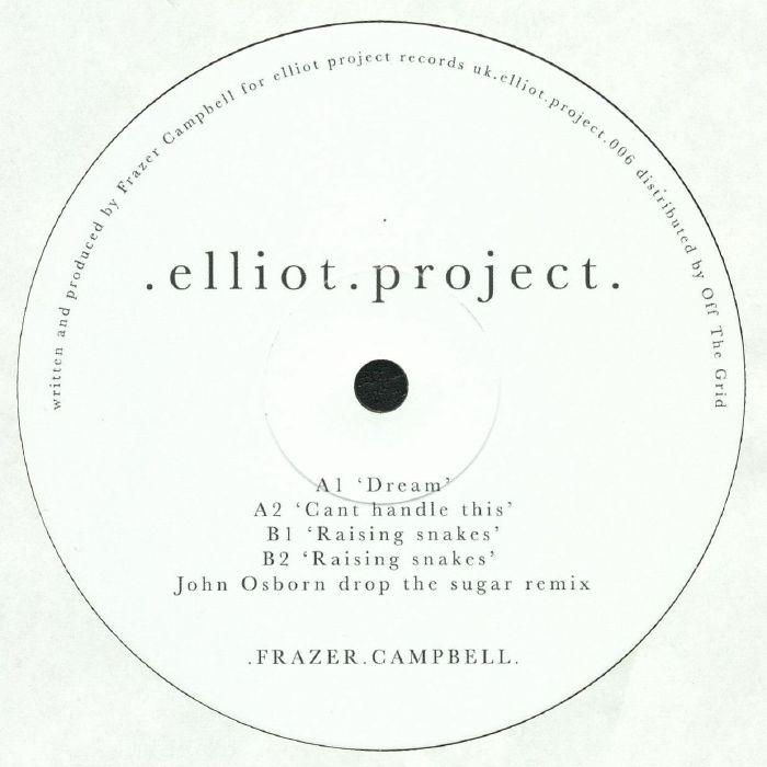 ( ELLIOTPROJECT 006 ) Frazer CAMPBELL - ELLIOTPROJECT 006  ( 2xLP + sticker ) Elliot Project