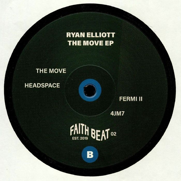 ( FAITHBEAT 02 ) Ryan ELLIOTT - The Move EP (12") Faith Beat Germany