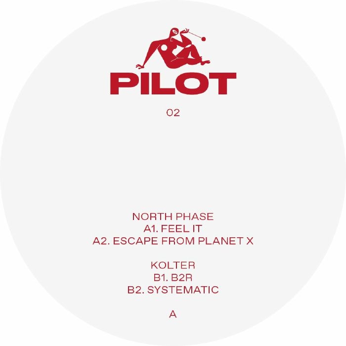 ( PILOT 02 ) NORTH PHASE / KOLTER - VA (140 gram vinyl 12") Pilot UK