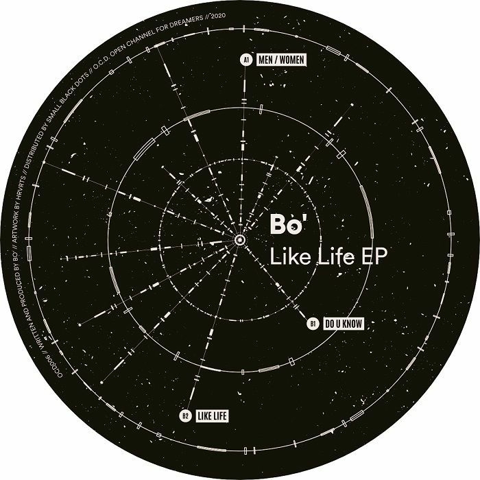 ( OCD 006 ) BO - Like Life EP (12") Open Channel For Dreamers