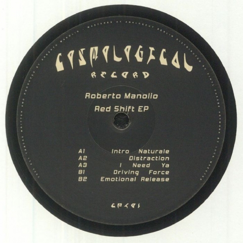 ( CML 001 ) Roberto MANOLIO - Red Shift EP (limited 12") Cosmological Germany