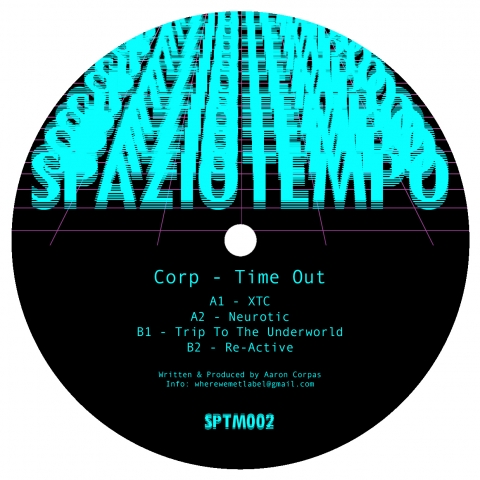( SPTM 002 ) CORP - Time Out (12") Spaziotempo Italy