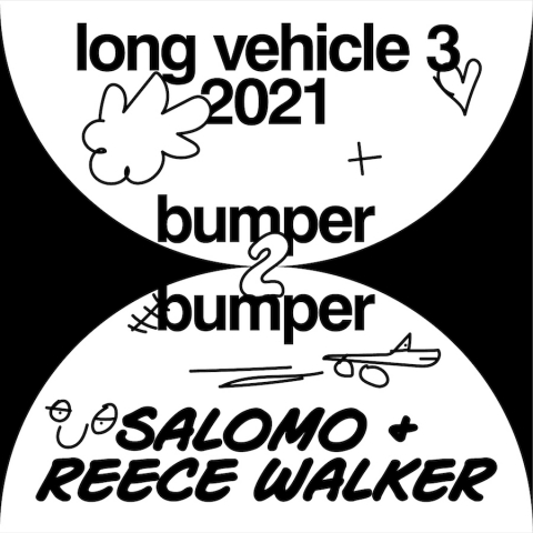 ( LV 3 ) SALOMO & REECE WALKER - Bumper 2 Bumper ( 12" vinyl ) Long Vehicle
