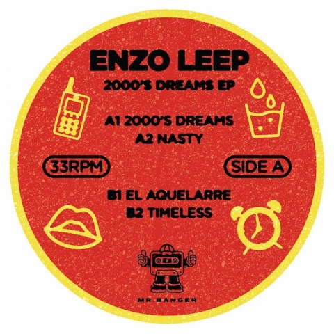 ( MR. 004 ) ENZO LEEP - 2000's Dremas ( 12" ) Mr. Banger