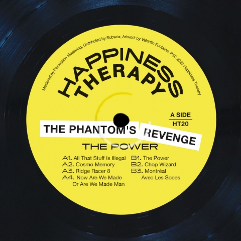 ( HT 20 ) THE PHANTOM'S REVENGE - The Power ( 12" ) Happiness Therapy