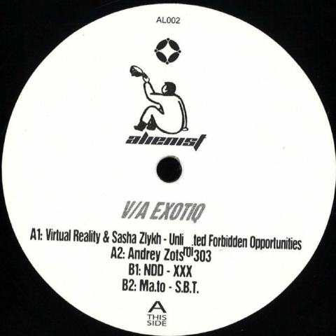 ( AL 002 ) VIRTUAL REALITY / SASHA ZLYKH / ANDREY ZOTS / NND / MA TO - Exotiq EP (12") Alienist Germany
