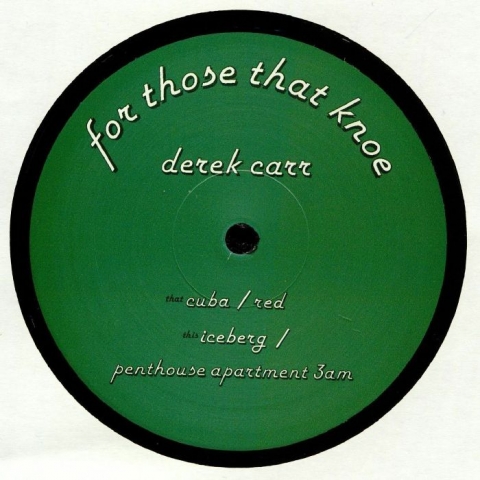 ( KNOE 5/3 ) Derek CARR - KNOE 5/3 (140 gram vinyl 12" repress) For Those That Knoe