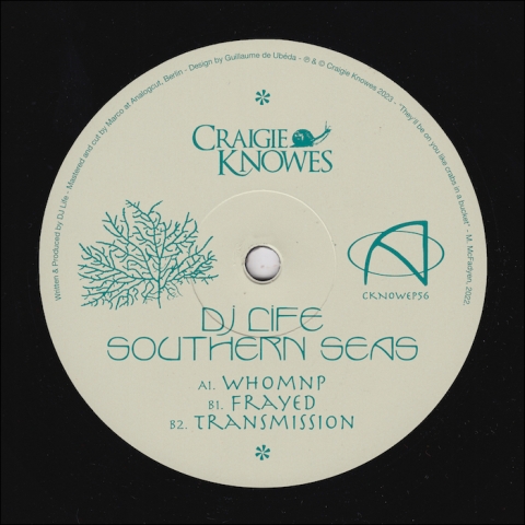 ( CKNOWEP 56 ) DJ LIFE - Southern Seas EP ( 12" ) Craigie Knowes