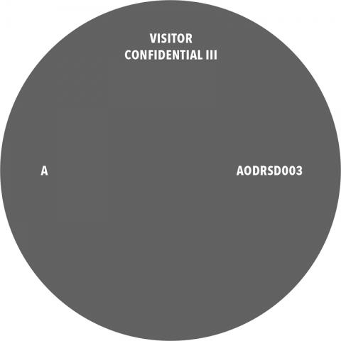 ( AODRSD 003 ) VISITOR - Confidential III ( 12" ) Art Of Dark