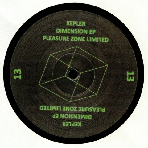 ( PLZ 013LTD )  KEPLER - Dimension EP (12") Pleasure Zone Germany