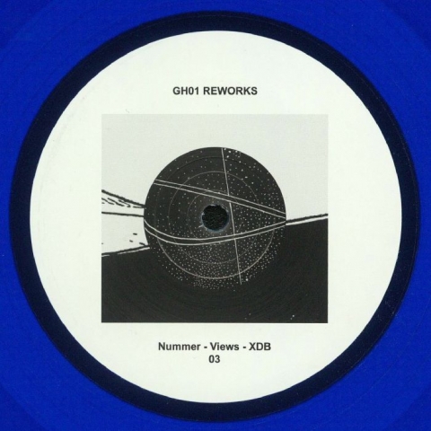 ( GH 03 ) ONIRIK - GH01 Reworks (transparent blue vinyl 12") - Garage Hermetique