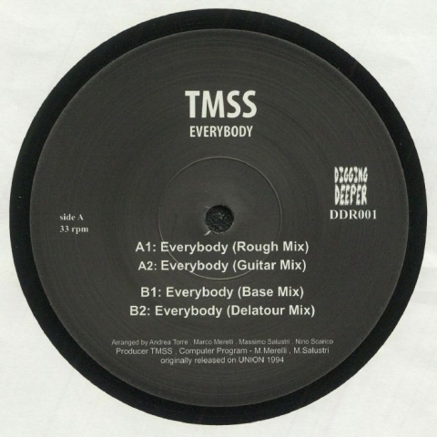 ( DDR 001 ) TMSS - Everybody (limited 12") Digging Deeper Music