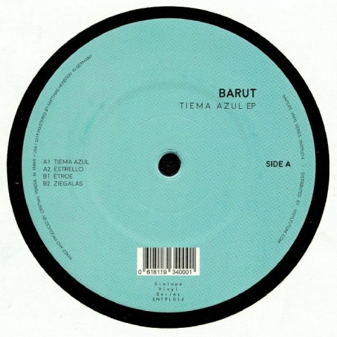 ( SNTPL 014 ) BARUT - Tiema Azul EP (12" limited to 200 copies) Sintope Vinyl Series