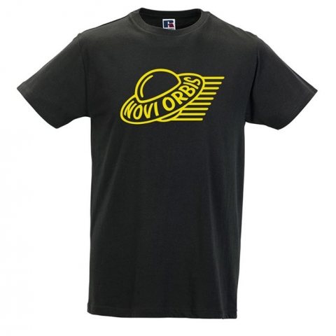 T-Shirt Novi Orbis - Size M / RJ155M black with yellow stamp