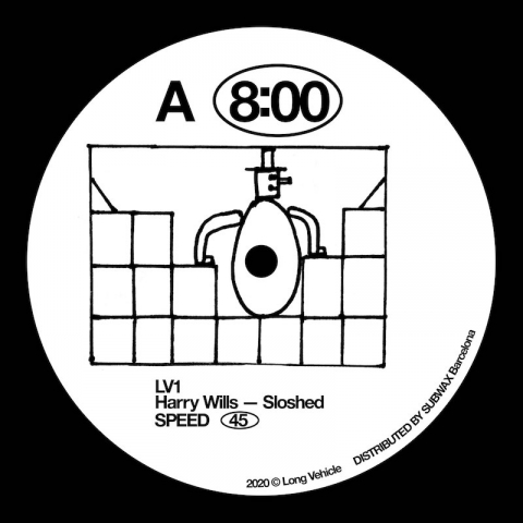 ( LV 1 ) HARRY WILLS / TIM SCHLOCKERMANN / MBIUS - Untitled ( 12" vinyl ) Long Vehicle