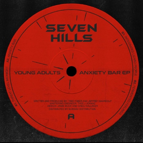 ( SHR 006 ) YOUNG ADULTS - Anxiety Bar EP (12") Seven Hills