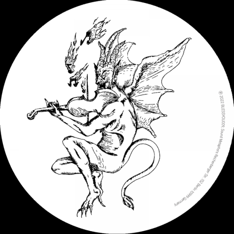 ( BLESSYOU 009 ) TRENT - Devil's Music Flies With Fire ( 12" vinyl ) Bless You