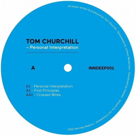 ( INNDEEP 001 ) Tom CHURCHILL - Personal Interpretation (reissue) (12") Inndeep