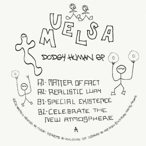 (  VLS 06.) MUELSA -  Dodgy Human EP (12") Voiceless France