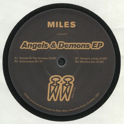 ( SKKB 015 ) MILES - Angels & Demons EP (12") Sakskobing Russia