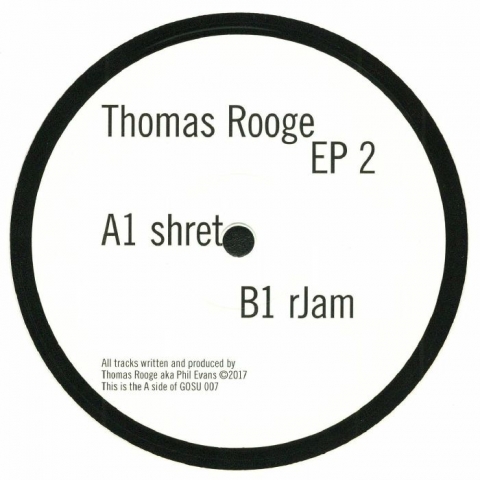 ( GOSU 007 ) Thomas ROOGE - EP 2 (180 gram vinyl 12") Gosu Germany