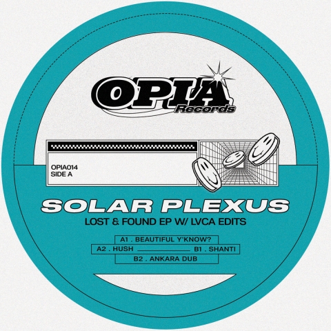 ( OPIA 014 ) SOALR PLEXUS - Lost & Founds ( LVCA EDIT'S EP ) ( 12" ) Opia Records