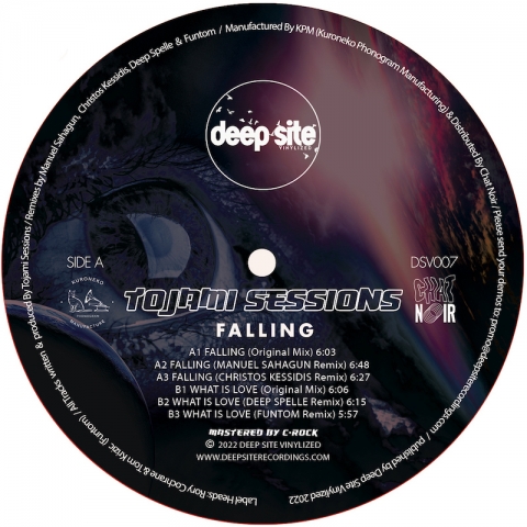( DSV 007 ) TOJAMI SESSION - Falling ( 12" ) Deep Site Vinylized