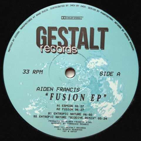 ( GST 27 ) Aiden FRANCIS - Fusion EP (12") Gestalt Estonia