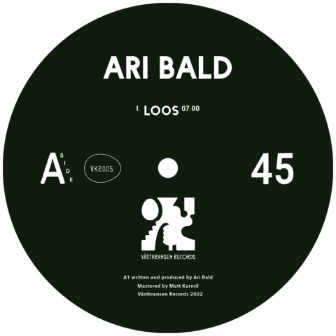 ( VKR 005 ) ARI BALD - Loos EP ( 12" vinyl ) Västkransen Records