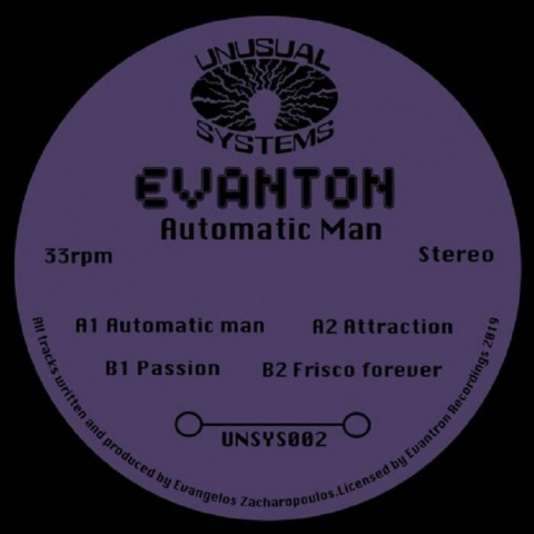 ( UNSYS 002 ) EVANTON - Automatic Man (12") Unusual Systems