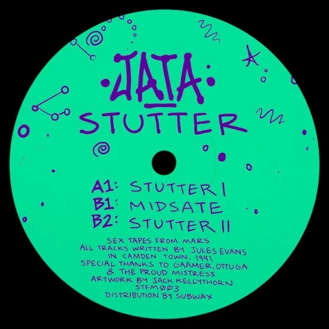 ( STFM 003 ) JATA - Stutter ( 12" ) Sex Tapes From Mars