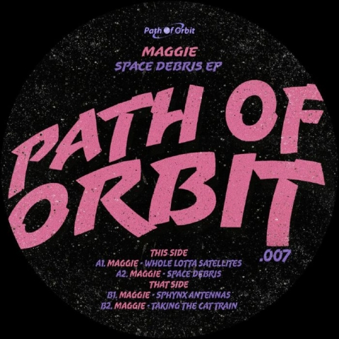 ( POO 007 ) MAGGIE - Space Debris EP (12") Path Of Orbit Italy