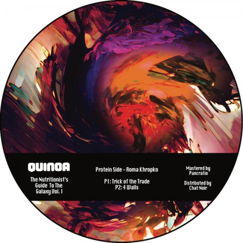 ( QUI-001-33 ) PAN-J, ROMA KHROPKO - The Nutritionist's Guide To The Galaxy ( 12" vinyl ) Quinoa Cuts
