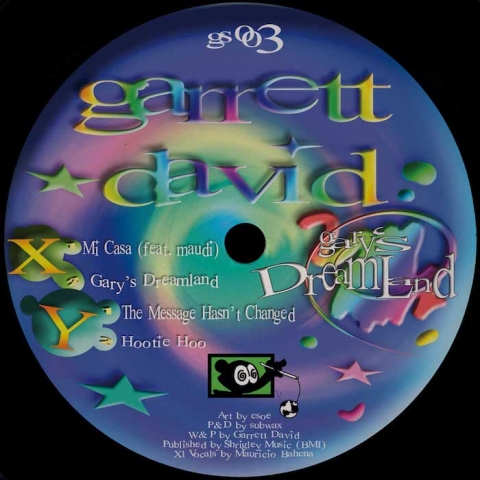 ( GS 003 ) GARRETT DAVID - Gary's Dreamland ( 12" ) Global Swing