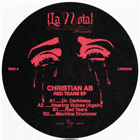 ( LNDD 002 ) CHRISTINA AB - Red Tears ( 12" ) La Nota Del Diablo
