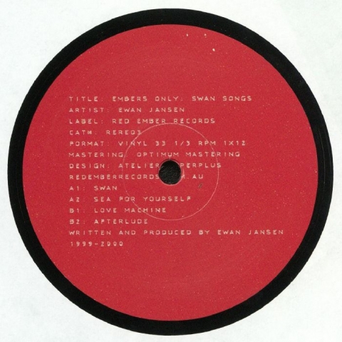 ( RERE 03 ) Ewan JANSEN - Embers Only: Swan Songs (12") Red Ember Australia