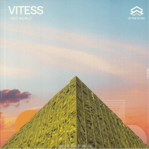 ( UTS 08 ) VITESS - Red World (orange vinyl 12") Up The Stuss