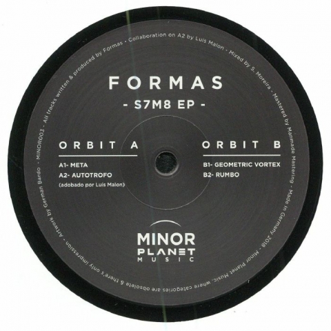 ( MINOR 003 ) FORMAS - S7M8 EP (12") Minor Planet Music